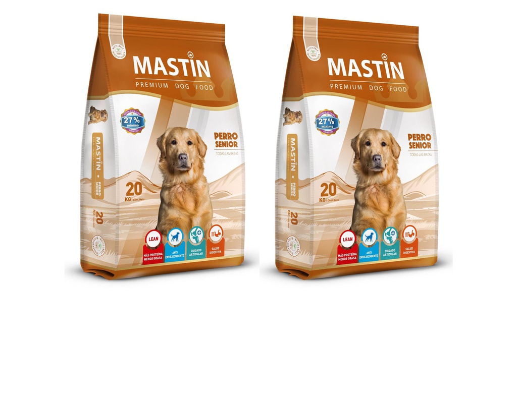 PROMO Mastin Senior 20kg x 2