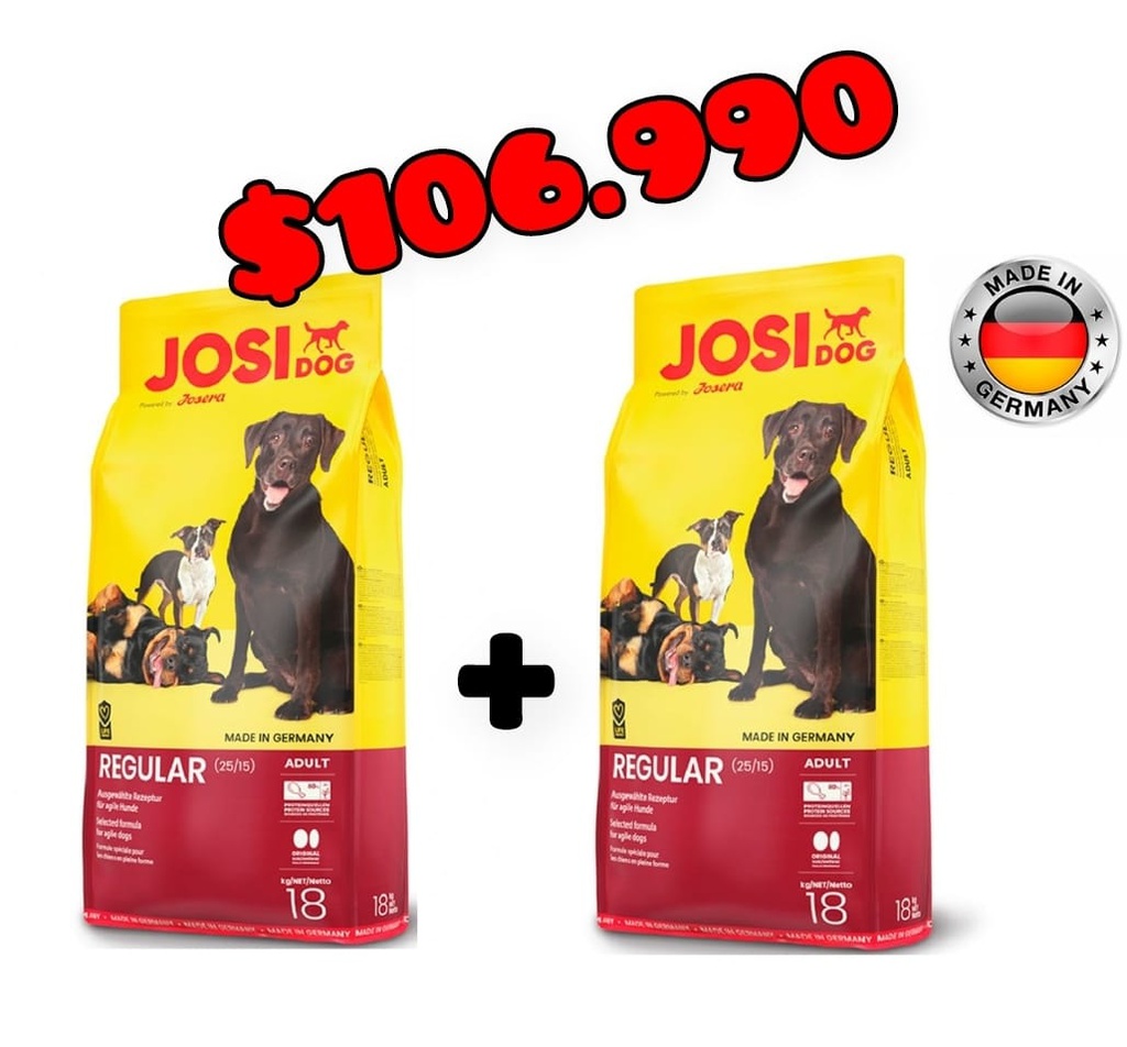 PROMO Josera Regular 18kg x 2