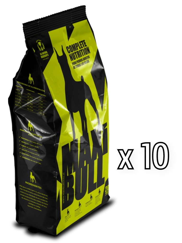MaxiBull Complete 20Kg x 10 unid.