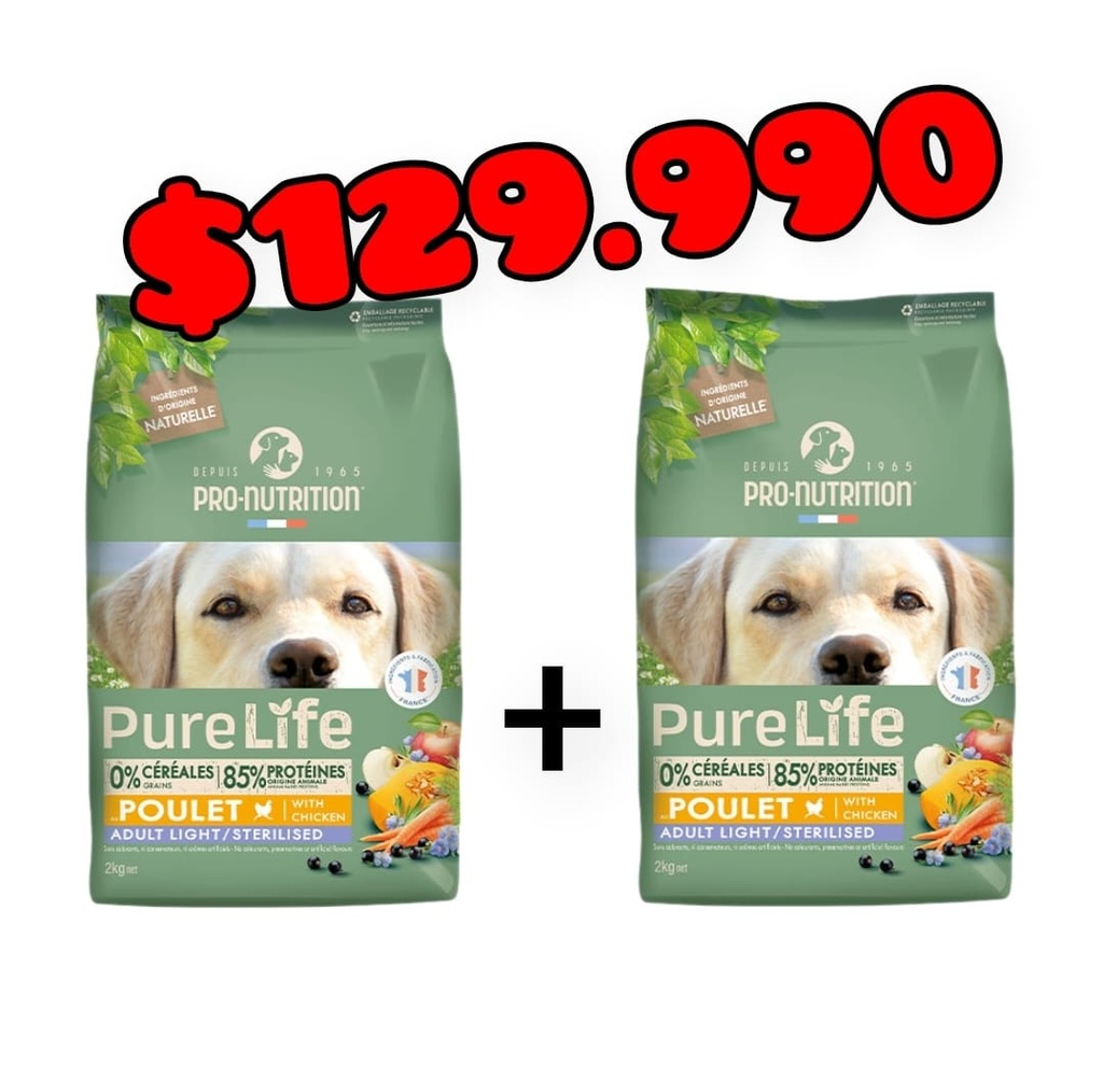 Promo Pure Life Light 12kg x 2