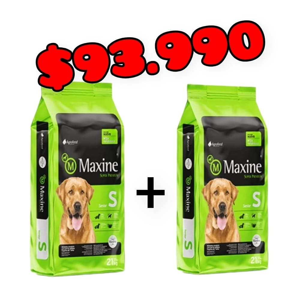 Promo Maxine Senior 21kg x 2