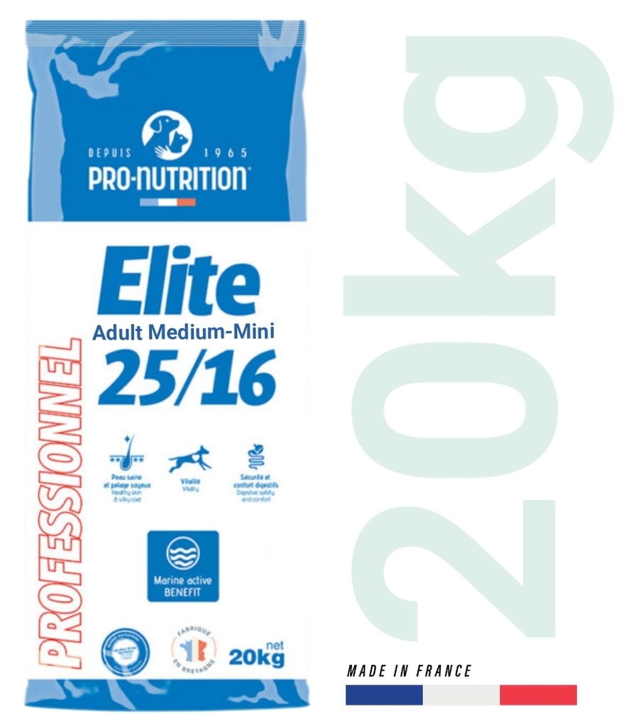 Elite 25/16 Adulto Medium/Small 20Kg