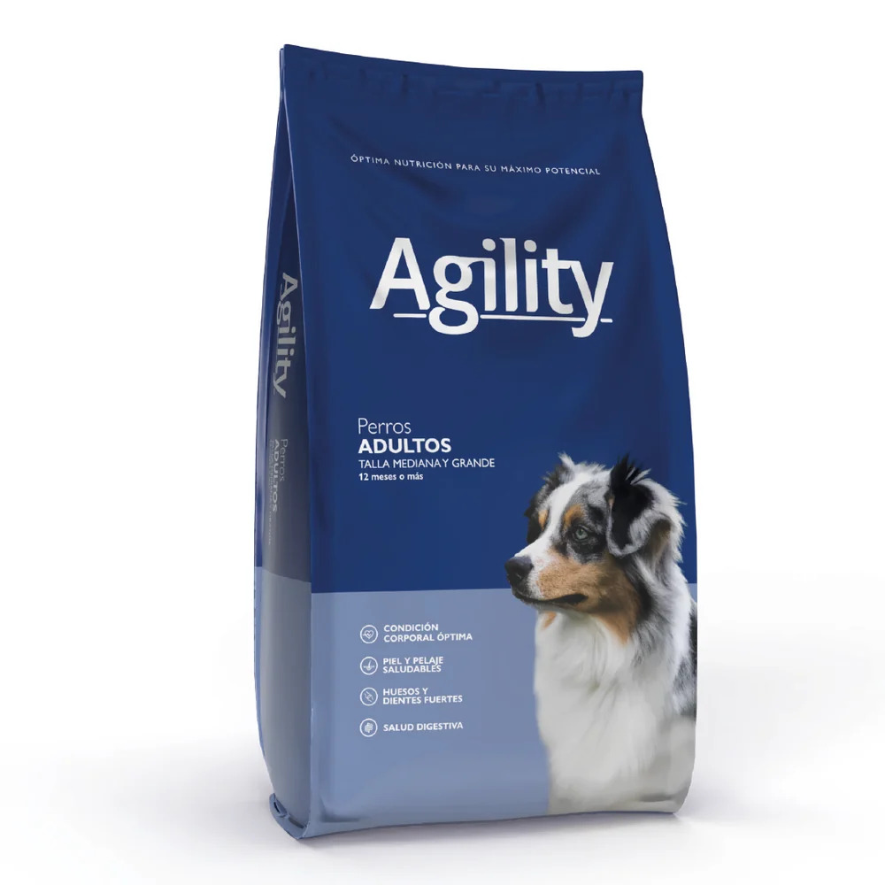 Agility Adulto Dog Razas Medianas y Grandes 20Kg