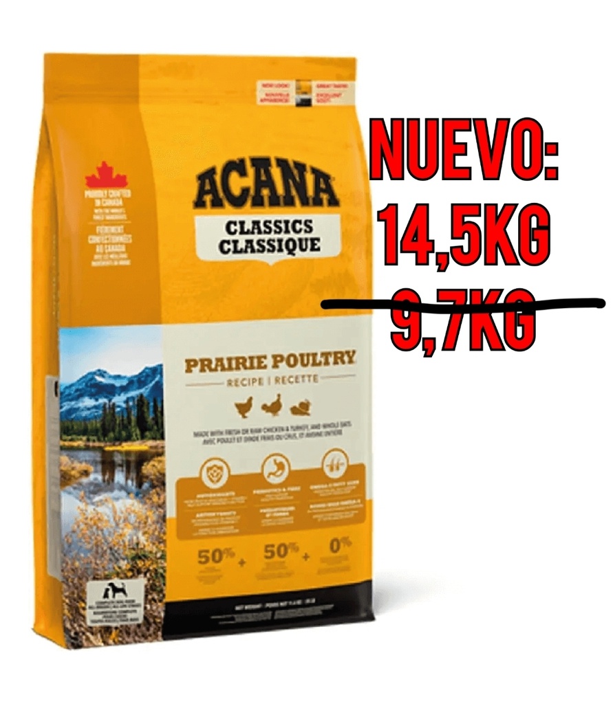 Acana Classic Prairie Poultry 14.5Kg