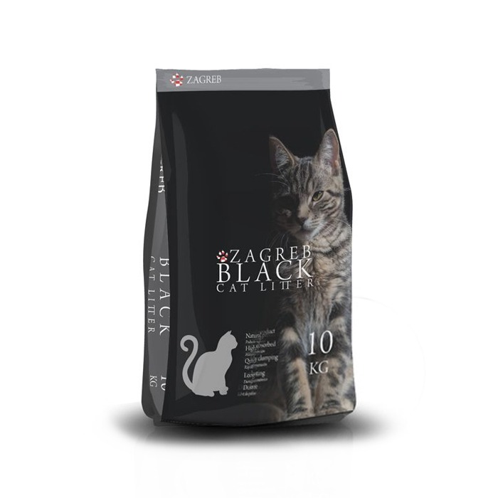 Arena Sanitaria Zagreb Black Cat Litter 10Kg
