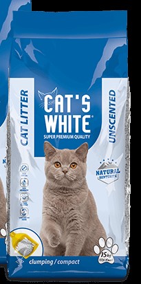 Arena Cat´s White Unscented 15Kg
