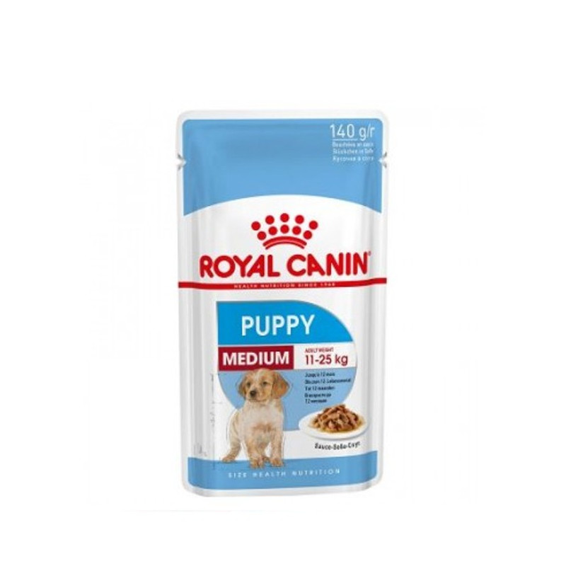 Royal Canin Pouch Medium Puppy 140g