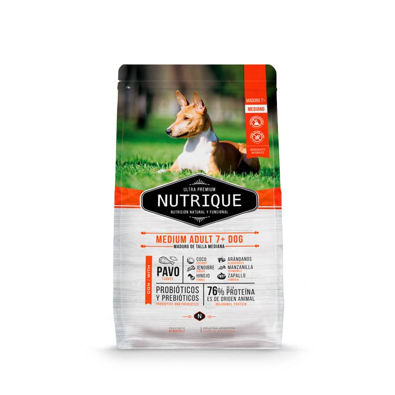 Nutrique Medium Mature SENIOR 7+ Dog 12Kg