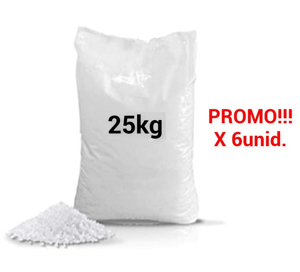 PROMO 6x Sal Ablandador de Agua 25kg