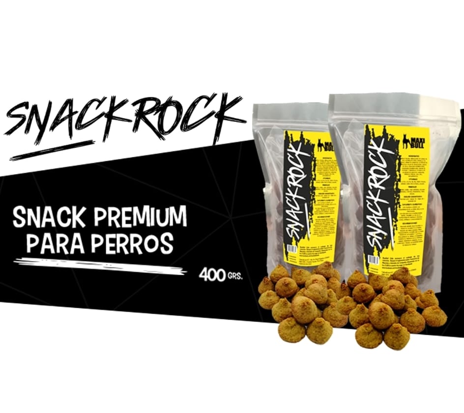 PROMO Snack Rock Maxibull 400Grs x 2