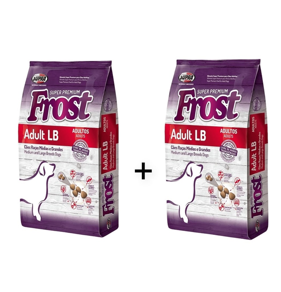 PROMO Frost Adulto LB Medianos y Grandes 15Kg x 2