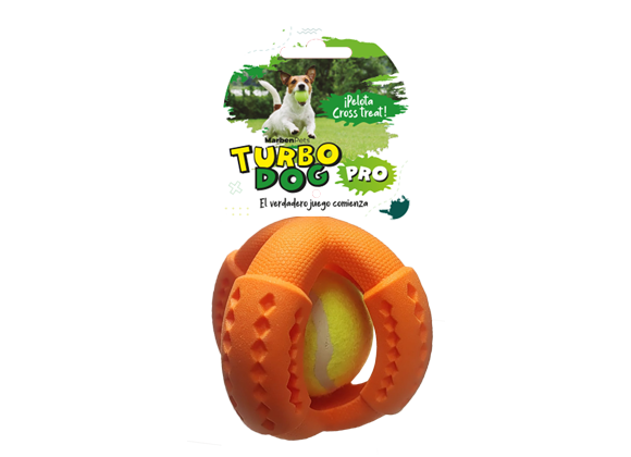 Pelota Cross Treat Turbo Dog
