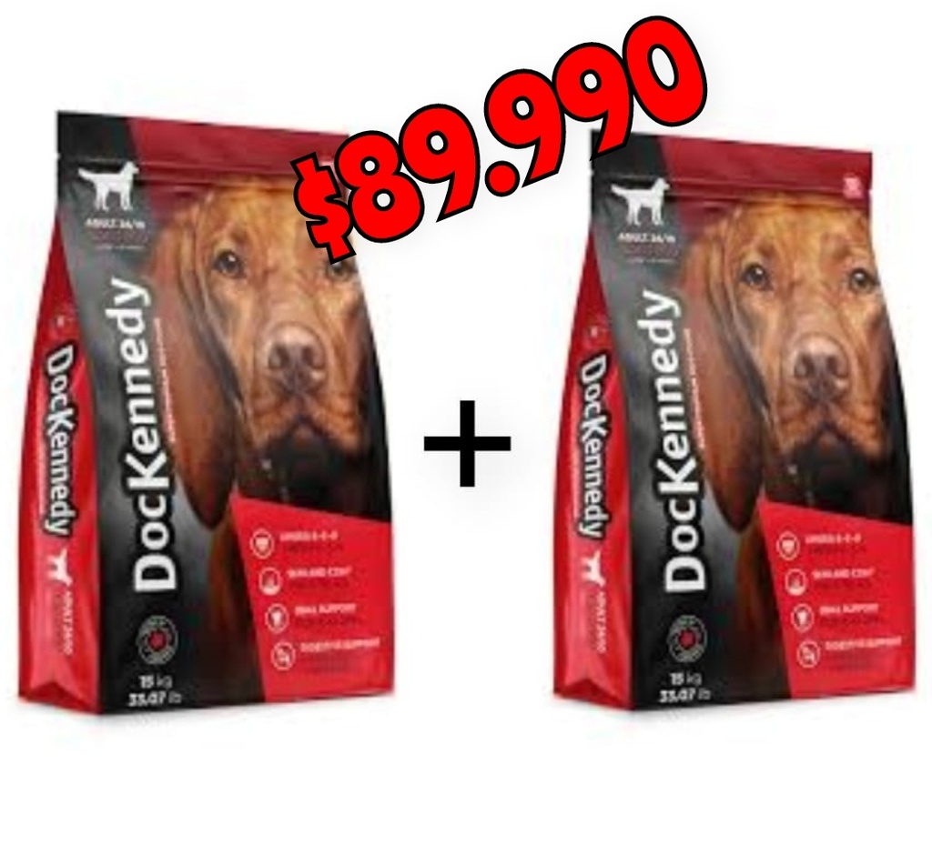 PROMO Doc Kennedy Adulto 15kg × 2