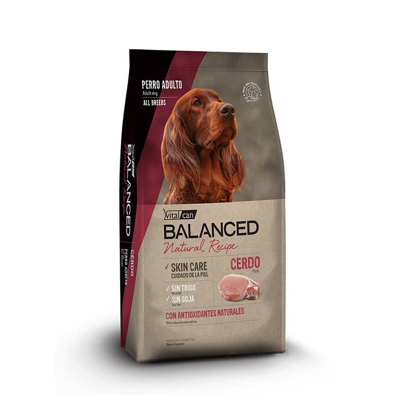 Balanced Natural Recipe Cerdo 3kg