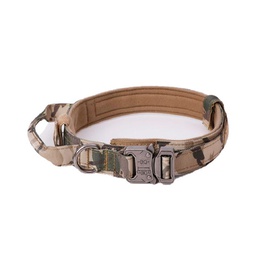 [BBT01-XLM] Collar Tactico Reforzado y Asa Talla XL Militar