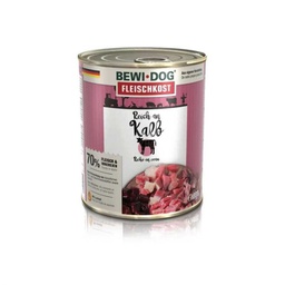 [BETELA80] Bewidog Latas Rico En Ternera Para Perros 800 Grs