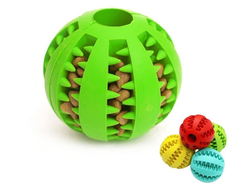 Bola Con Dientes 7cm Para Perros Warrior