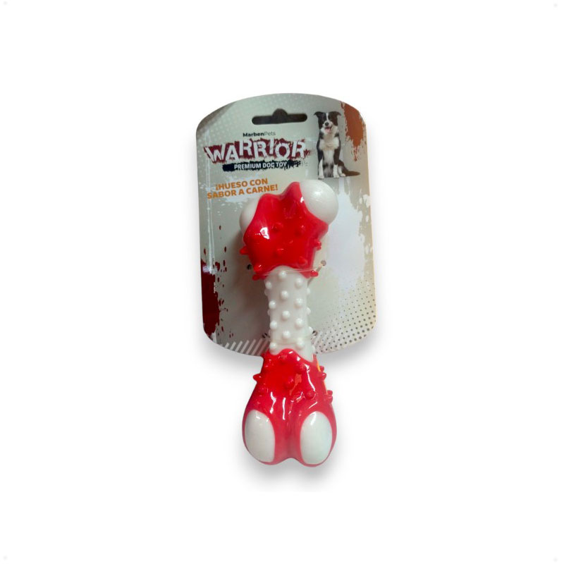 Hueso con púas sabor a carne Warrior