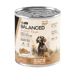 [BASA340] Balanced Lata Natural Recipe Salmon y Cordero GRAIN FREE (Humedo) 340g