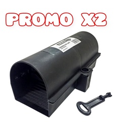 [PRTRCALL] PROMO Trampa Ratones Caja Cebadera Con Llave Control Tec x2