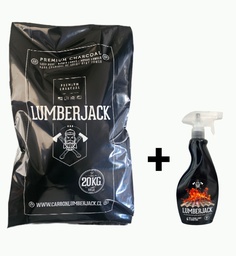 [PRCADE20] PROMO Carbon Lumberjack  20kg + Desengrasante profesional parrillas 500ml