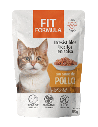 [ALHUGA85] Fit Formula Suplemento Humedo Para Gato Con Pollo 85g