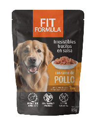 [ALHUPE85] Fit Formula SUPLEMENTO HUMEDO PARA PERRO CON POLLO 85g