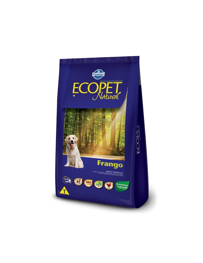 Ecopet Frango Adult 20 Kg