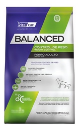 [BACOPE12] Balanced  Adulto Control de Peso Dog 12 kg