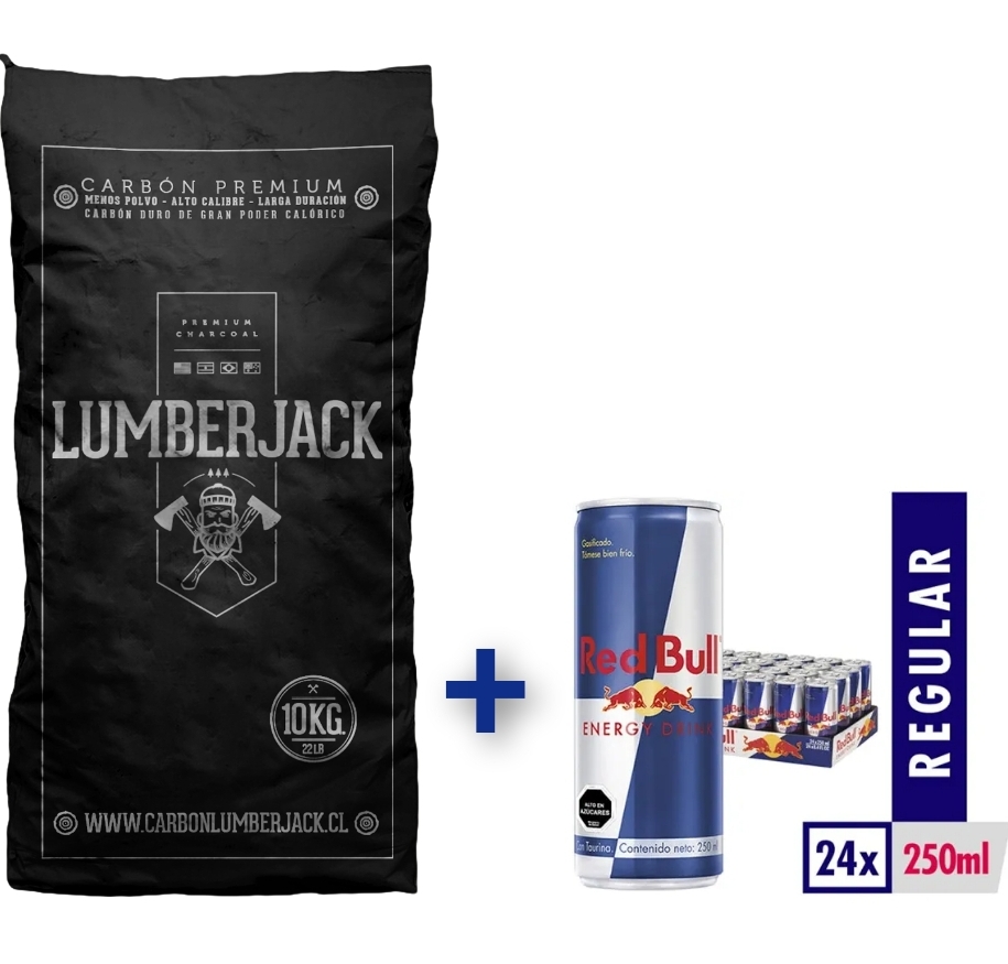 PROMO Lumberjack 10kg + 24 Red Bull 250cc