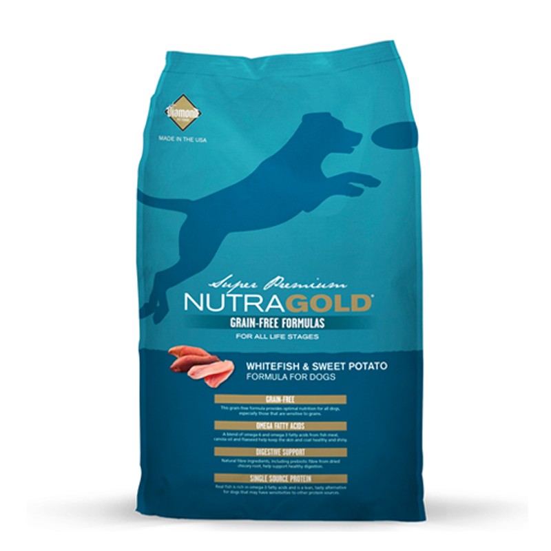 NutraGold Pescado Blanco Libre de Grano 13,6 Kg