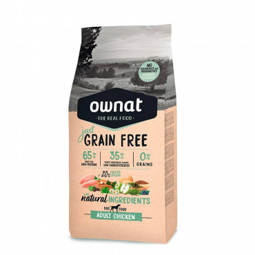 Ownat Just Grain Free Adulto Chicken 14Kg