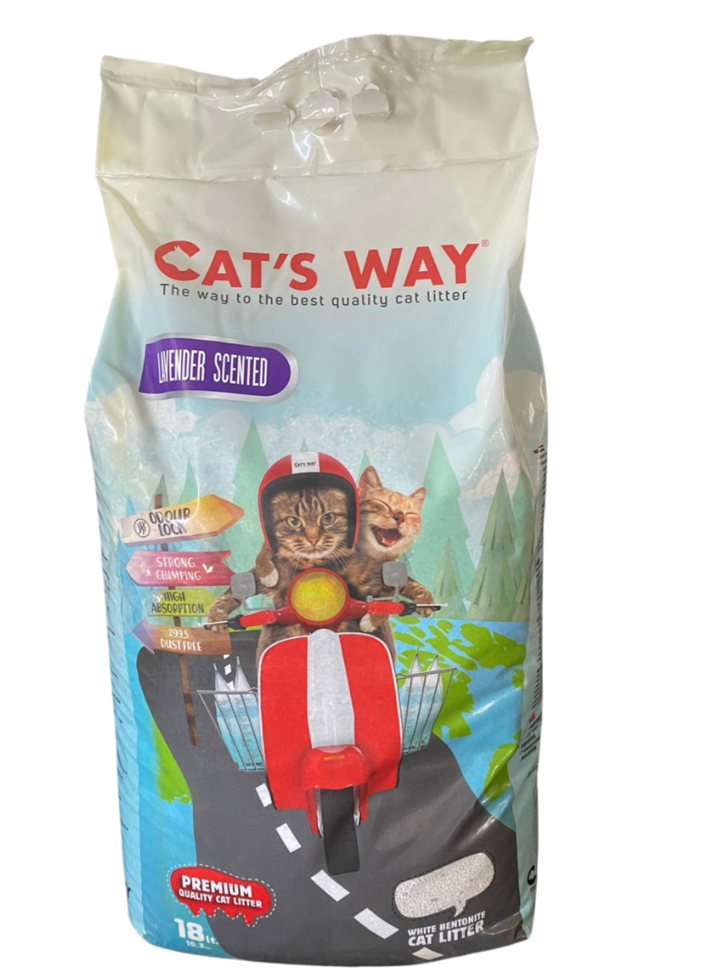 Arena Cat´s Way Lavanda 15.3Kg