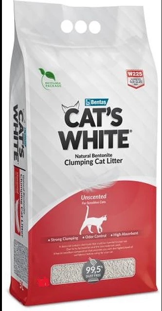 Arena Cat's White Natural Clumping 20L