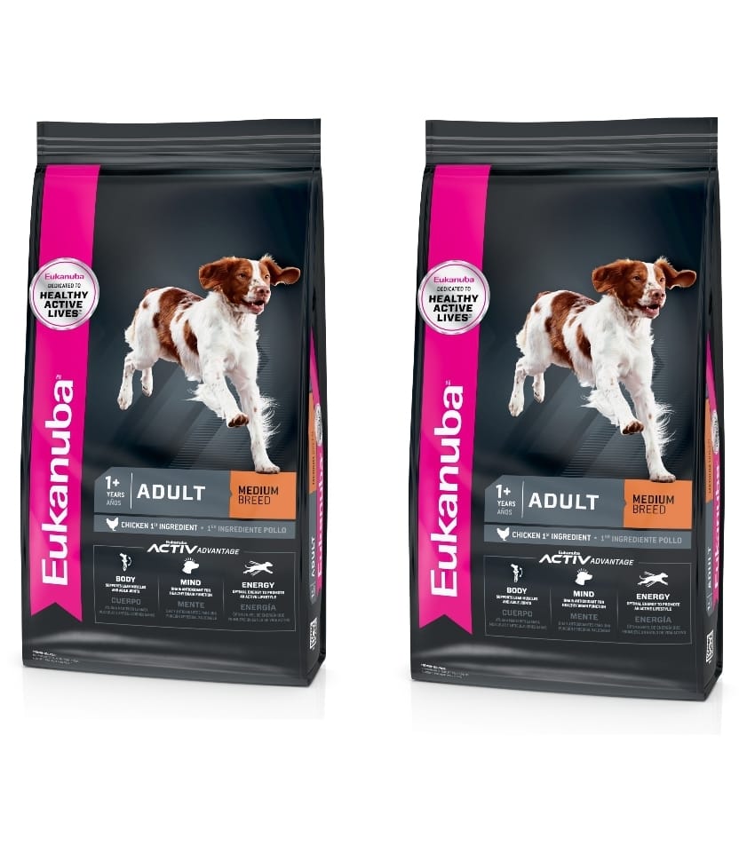 PROMO Eukanuba Adulto Medium 15kg x 2